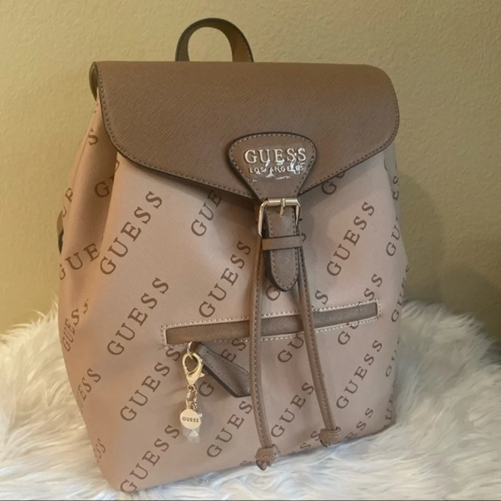 Guess Luella G Logo Backpack & wallet